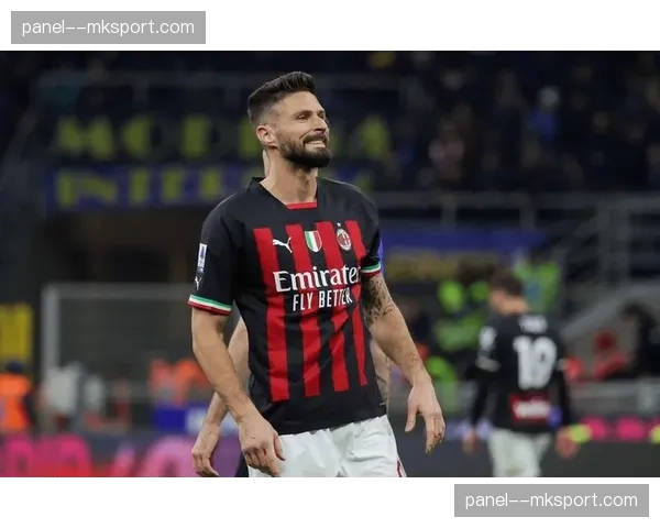 即时赛果：维罗纳1-2 AC米兰，吉鲁头球制胜，米兰紧追榜首